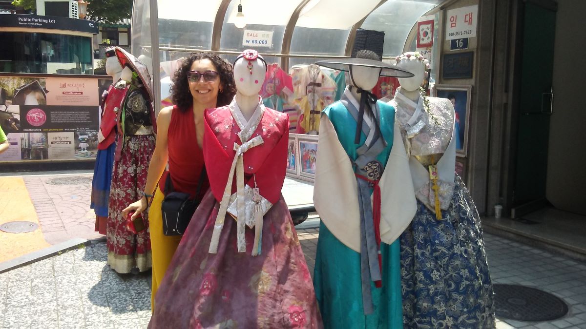  el alquiler de ropa típica es una práctica muy desarrollada en Corea del Sur