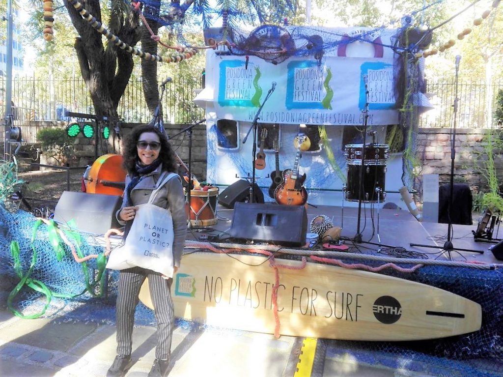 Posidonia Green Festival en Barcelona, ​​”Concienciación sobre los residuos plásticos”